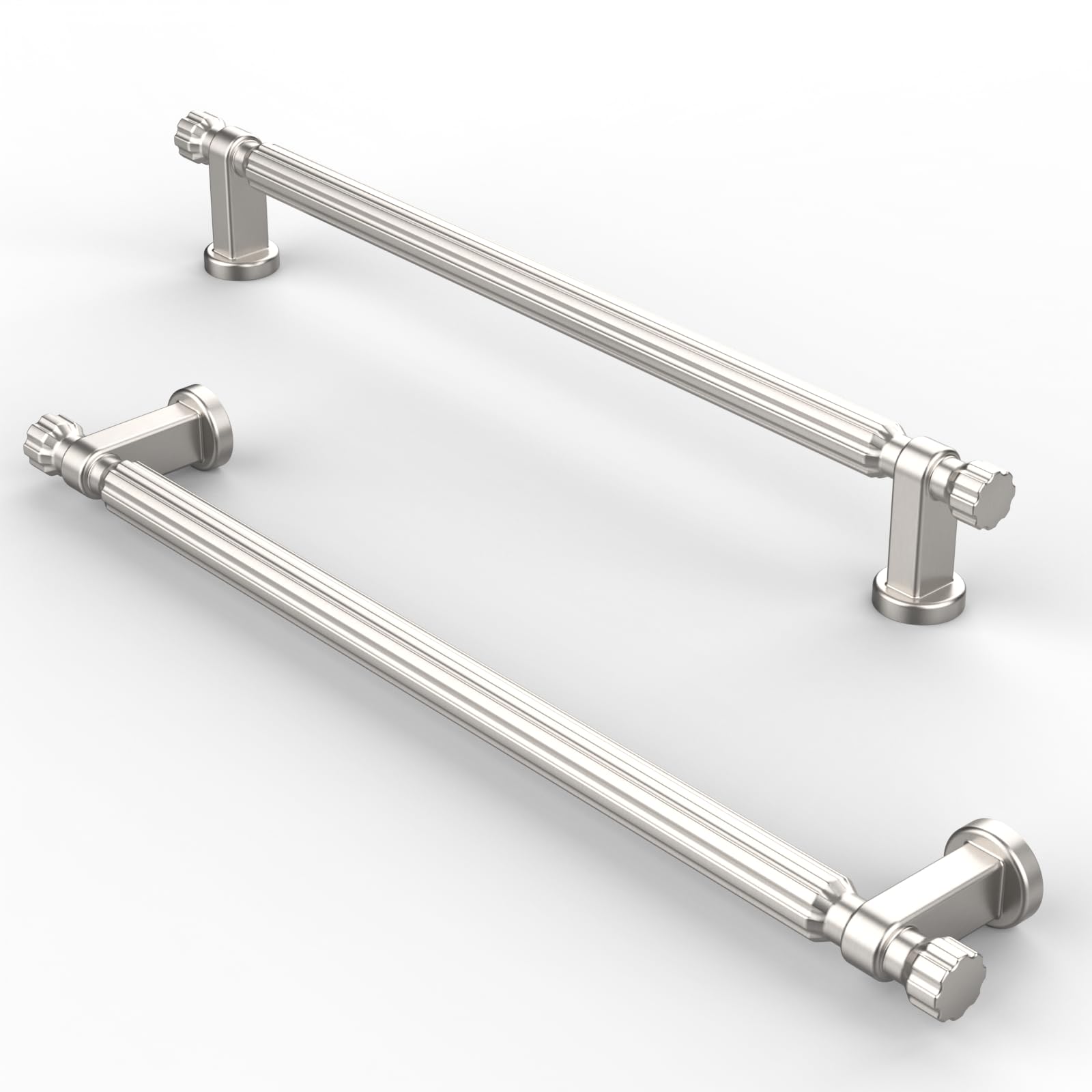 Maniglie Per Mobili In Alluminio - 10 Pezzi Con Viti - Foto 11