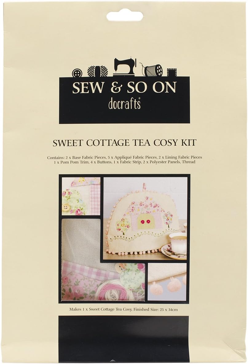 Sew and So on Tea Cozy Kit, Sweet Cottage Sew and So on Tea Cozy Kit, Sweet Cottage