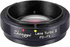 中一光学 Lens Turbo II EOS-FX フォーカルレデューサー Amazon | 【日本国内正規品】中一光学│ZHONG YI OPTICS