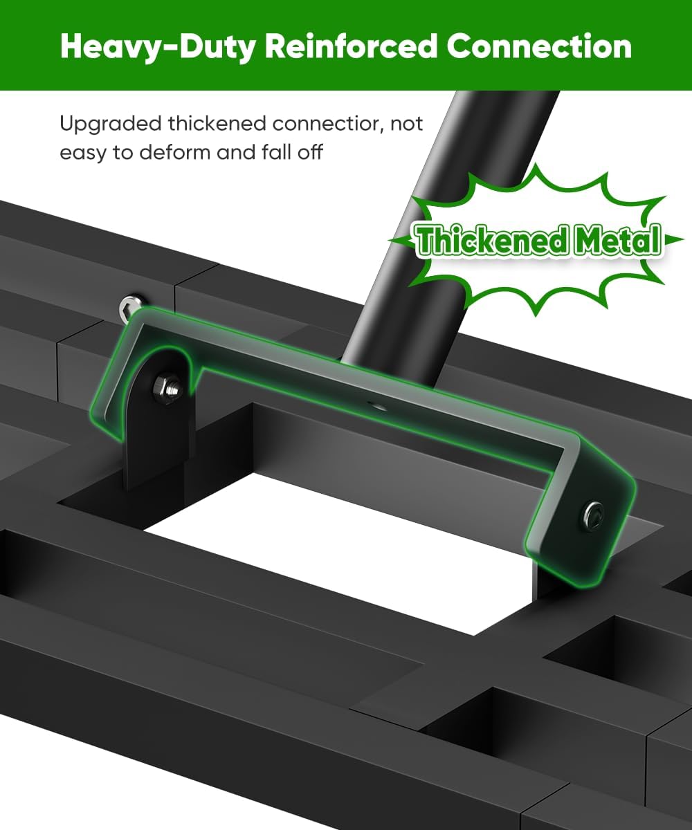 Raised Garden Bed Kit and Lawn Leveling Rake