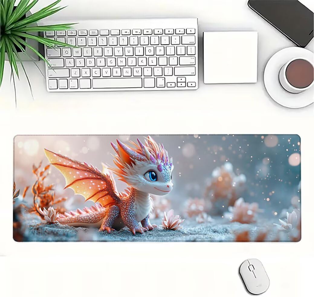Genérico Lpfieonn Animales Gaming Alfombrilla Ratón 120x60cm PF-2387