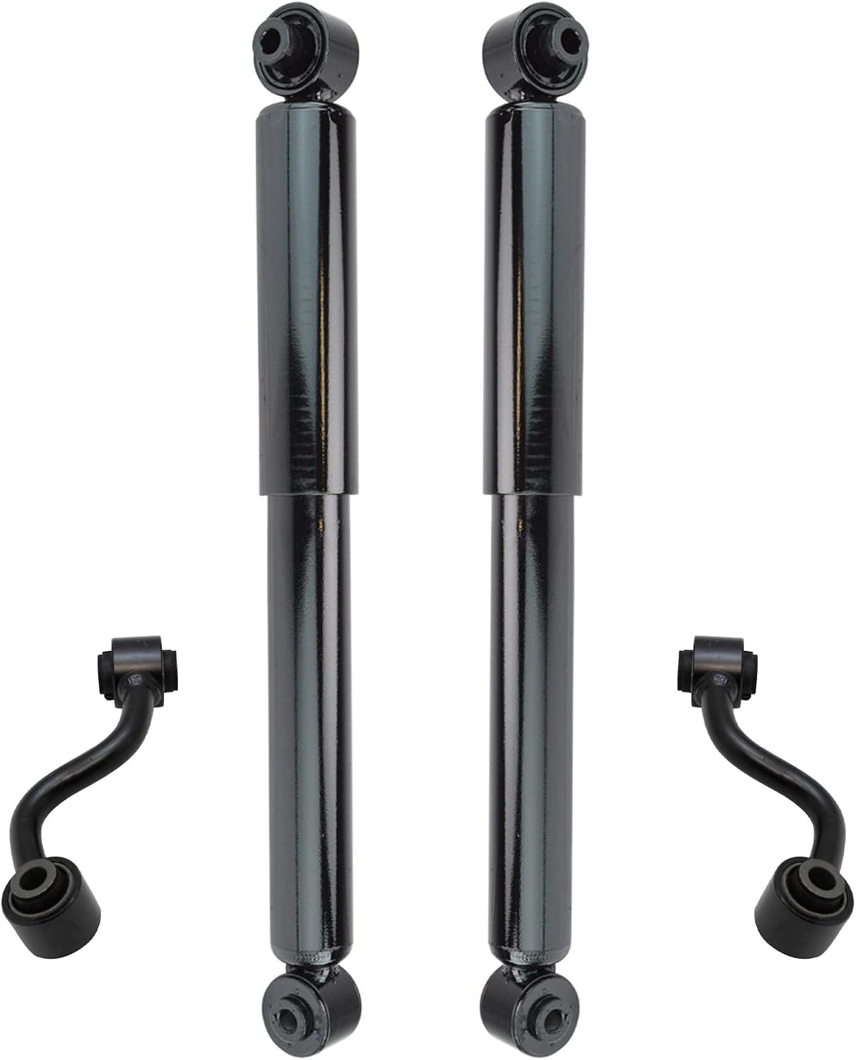 TRQ Rear Suspension Kit Shock Absorber Sway Bar Stabilizer Link Compatible with 2008-2018 Nissan Rogue 2014-2015 Rogue Select 2017-2019 Rogue Sport