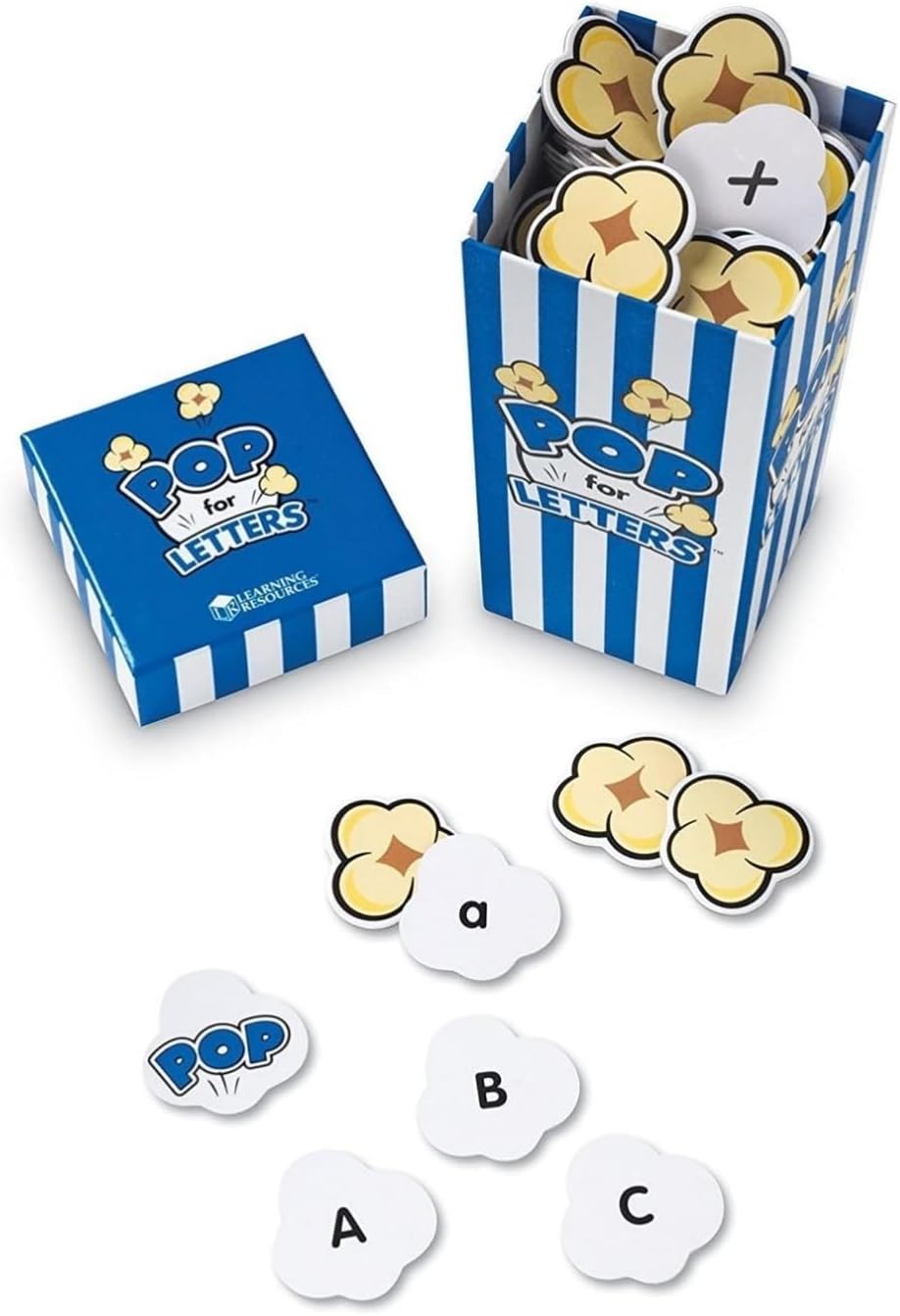 Learning Resources Pop Games - Pop for Letters Popcorn Letter LER 8431