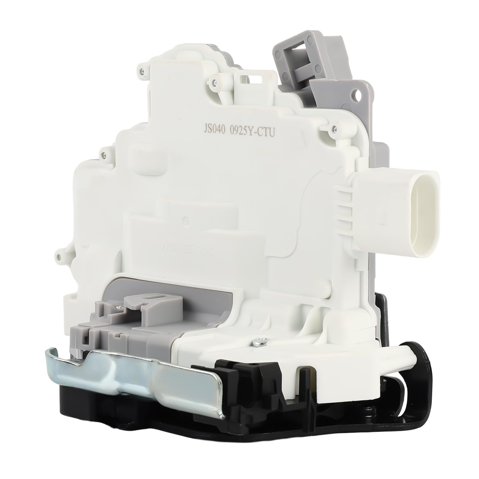 Serrure de porte avant droite Dixhills compatible avec A4 A5 Q3 Q5 Q7 TT remplacement pour 8J1837016A, 8J1 837 016A en acier inoxydable poli de 13 x 16 cm