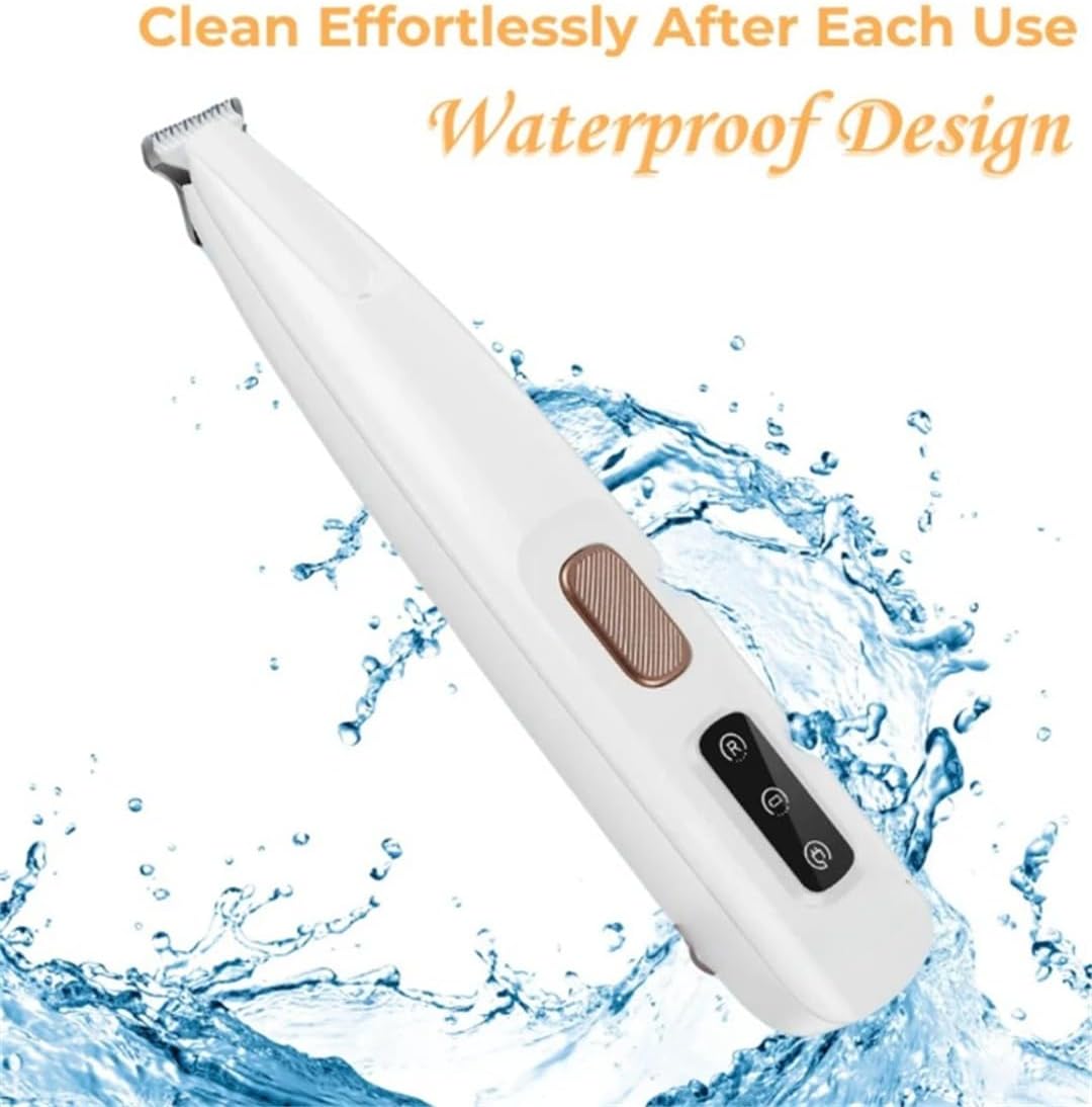 SWZEC Cat Paw and Butt Grooming Trimmer Quiet (White)