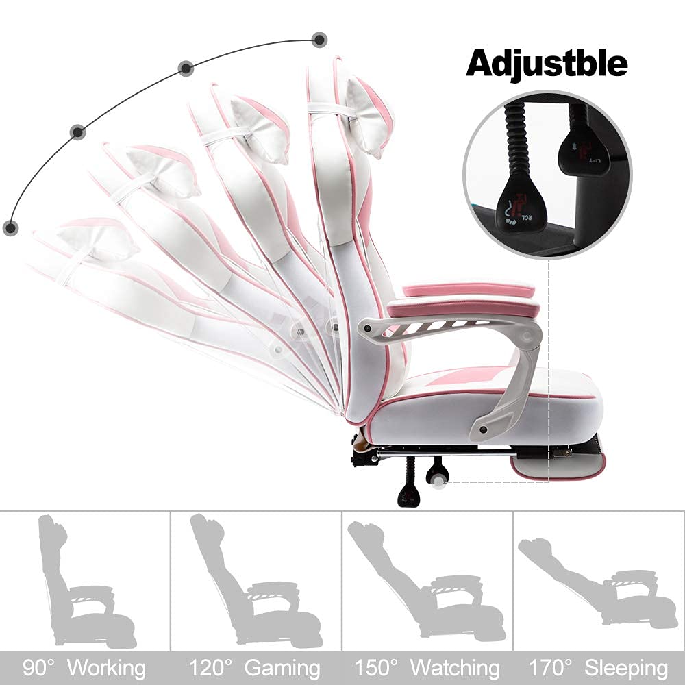 Buy Bonzy Home Gaming Office Chair Ergonomic PU Leather