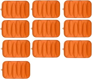 Corn And Egg Breakfast Mold, Non-Stick Silicone Baking Mold for Shaped Breakfast, Perfect Egg and Corn Muffin Maker, Easy Release Kitchen Cooking Mold Tool, Dishwasher Safe(10PCS)