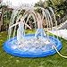 FORMIZON Splash Play Mat, 170CM Tappetino Gioco d'Acqua per Bambini, Splash Pad con irrigatore Piscina, Piscina all'Aperto Giocattoli per Estate Giochi Acqua Giardino Bambini (Delfino 3D)