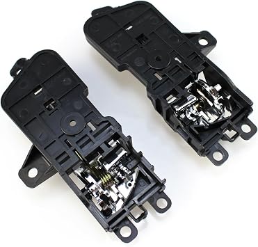 Interior Inside Chrome Door Handle Front and Rear Left Driver & Right Passenger Side Fits for 2011-2015 Hyundai Sonata Replaces 826103S010 82610-3S010 (2Pcs)