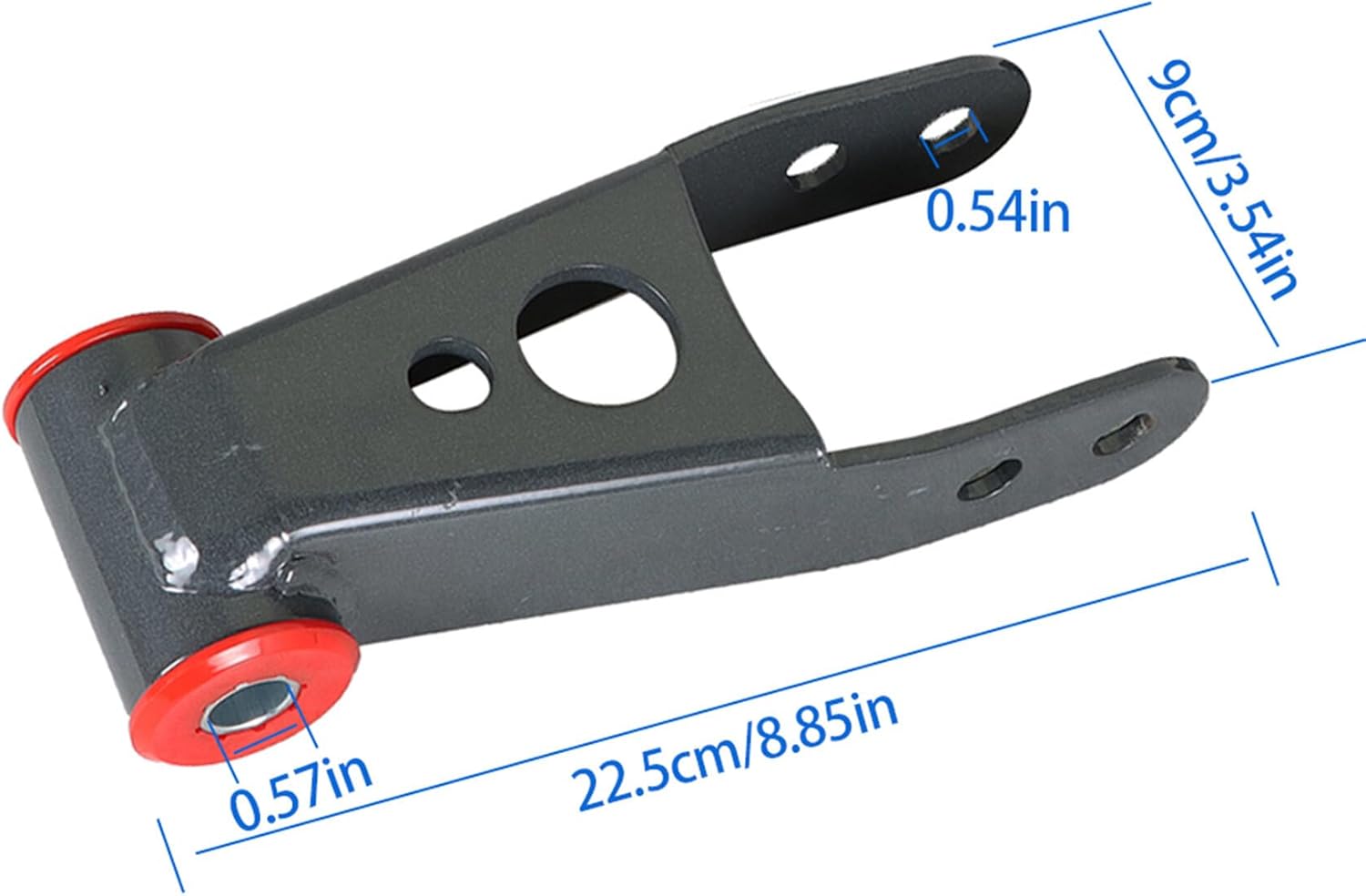 labwork Adjustable 1-2 Rear Lift Shackles Replacement for Cherokee XJ 2WD 4WD 1984-2001