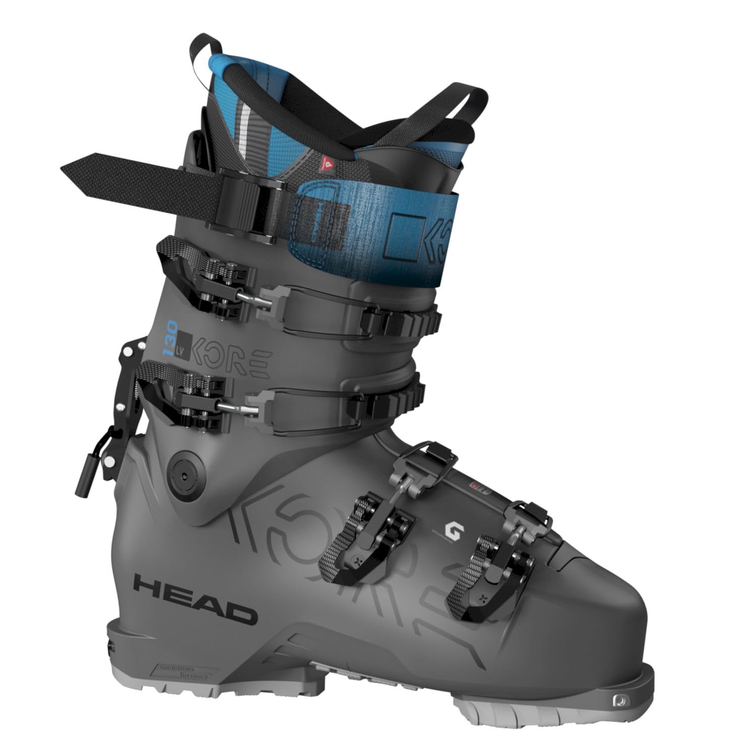 HEAD - Scarpe Da Sci Kore 130 LV Gw Antracite-​Blue Uomo - Uomo - Dimensione 45 - Grigio