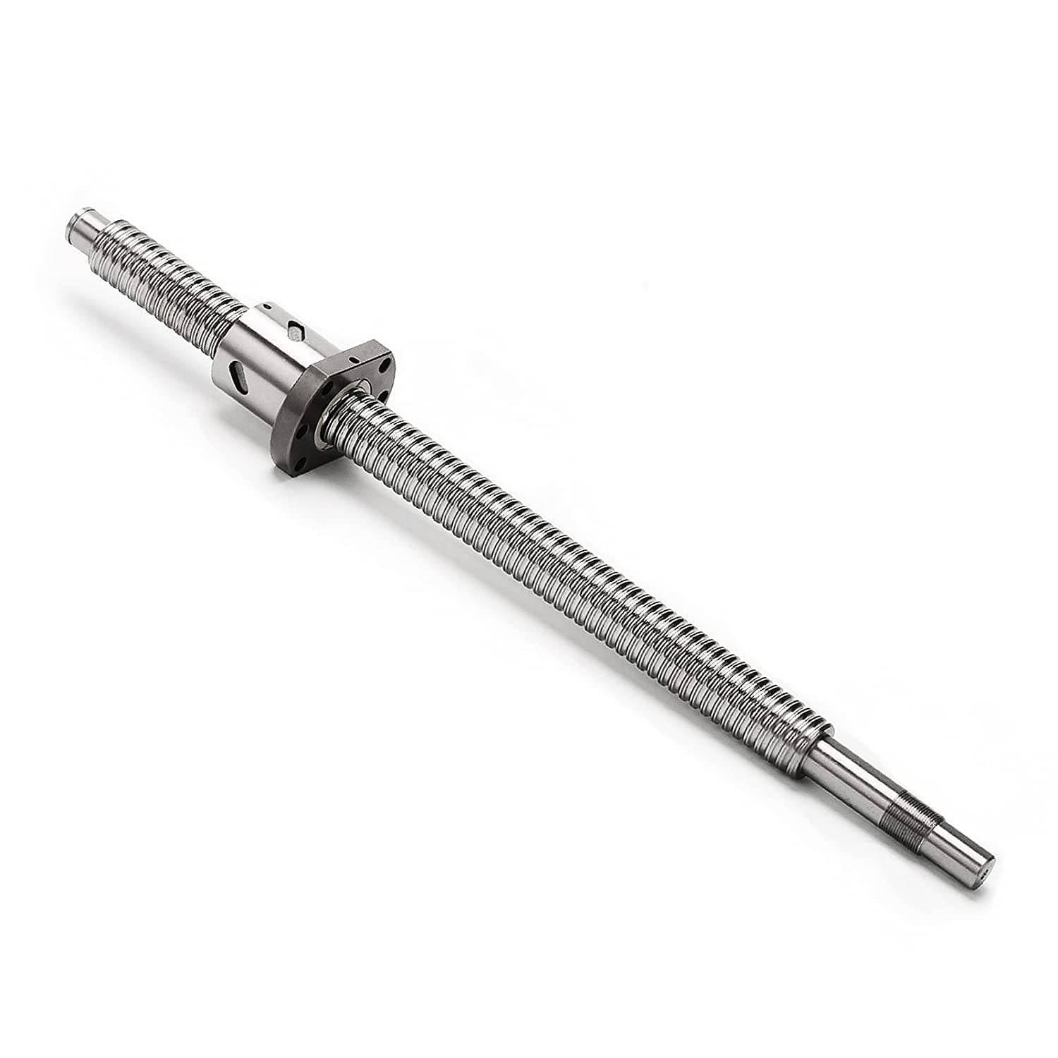 CNCMANS SFU1604 Husillo de bolas de 1000mm, tornillo roscado con tuerca de bola y extremo mecanizado, libre de juego para equipos automatizados (diámetro 16mm, paso del husillo 4mm)