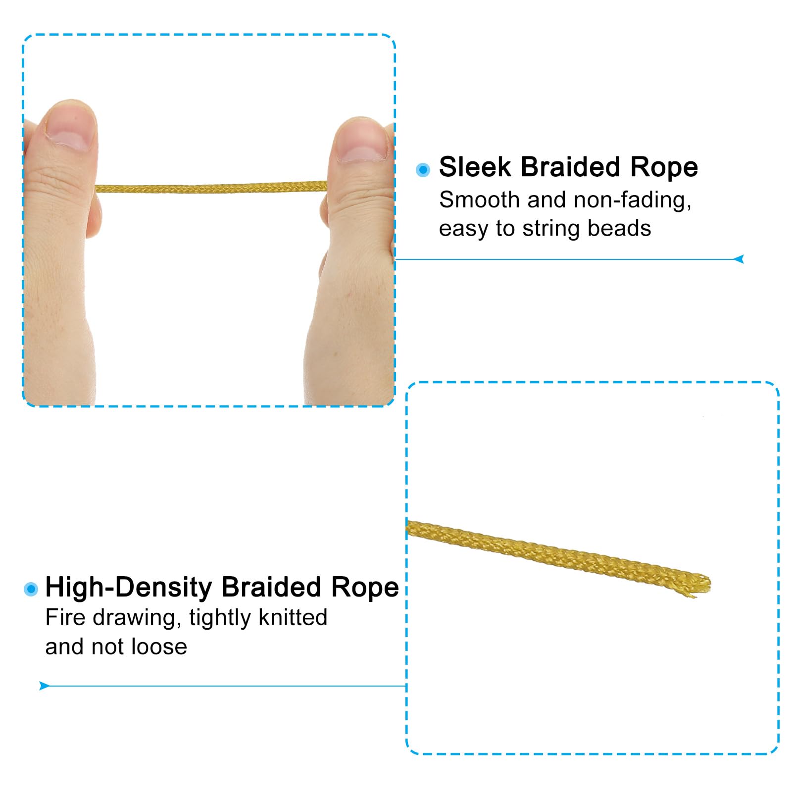 PATIKIL 0.8mm x 109 Yard Nylon Satin Cord - Image 3