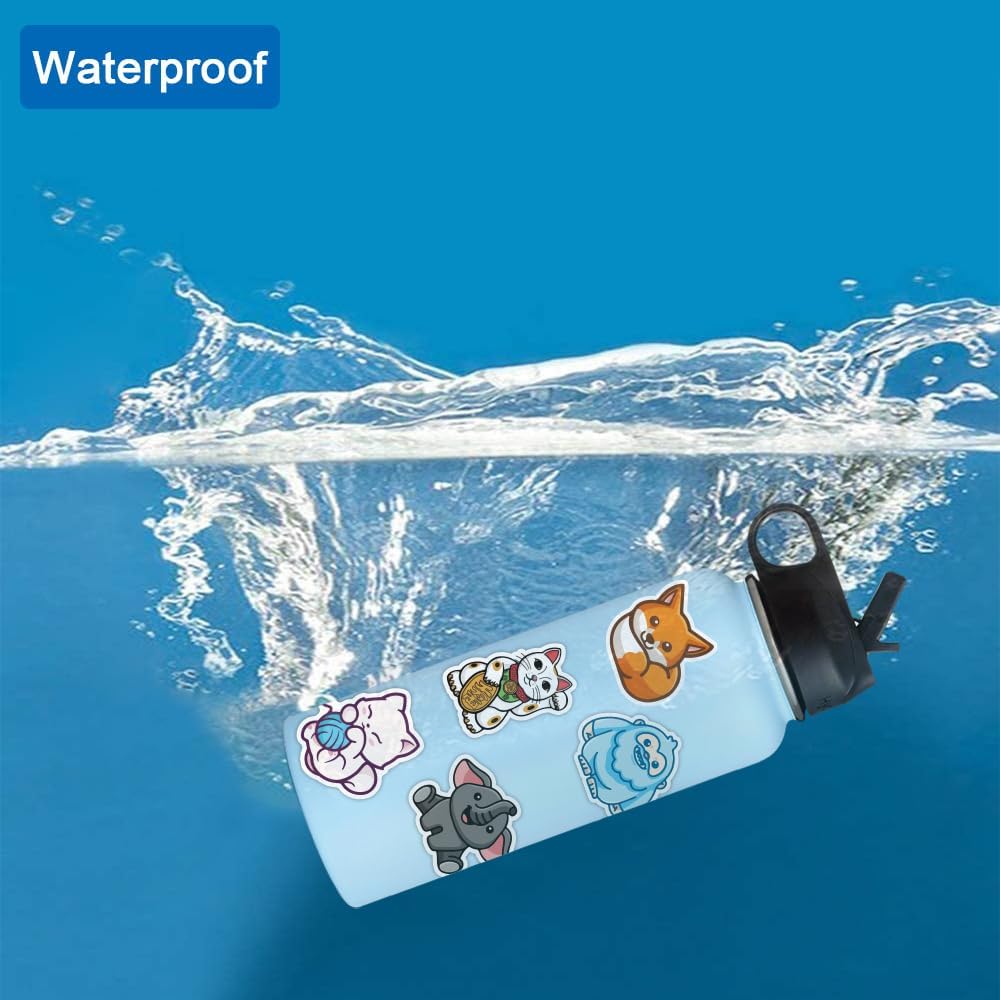 300-1000 pcs/Set Random Blind Bag Cute Kawaii Theme Stickers for Kids Teens Adults,Waterproof Stickers for Water Bottle, Laptop, Scarpbook, Skateboards, Birthday Party Favors Gift/Deco (700pcs) image 4