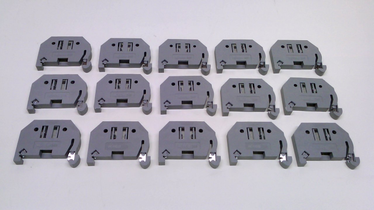 Wago 249-116 - Pack Of 15 - Terminal Block, Screwless End Stop, 35Mm ...