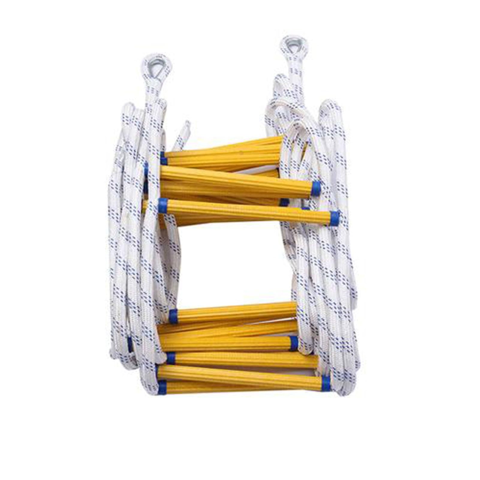 Échelle de sécurité pour balcon et fenêtres d'appartement avec crochets