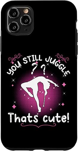 Miniatura 4 de iPhone 11 Pro You still gymnastics? That´s cute - majorette baton twirler Case