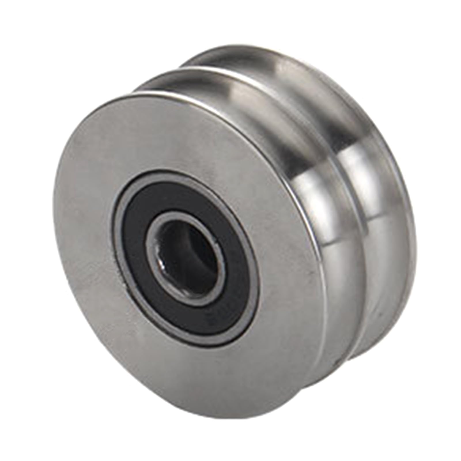 Premium Double Grooves Stainless Steel Pulley 200Kg Loading Capacity Block for Smooth Lifting Operations Grooves Wheel