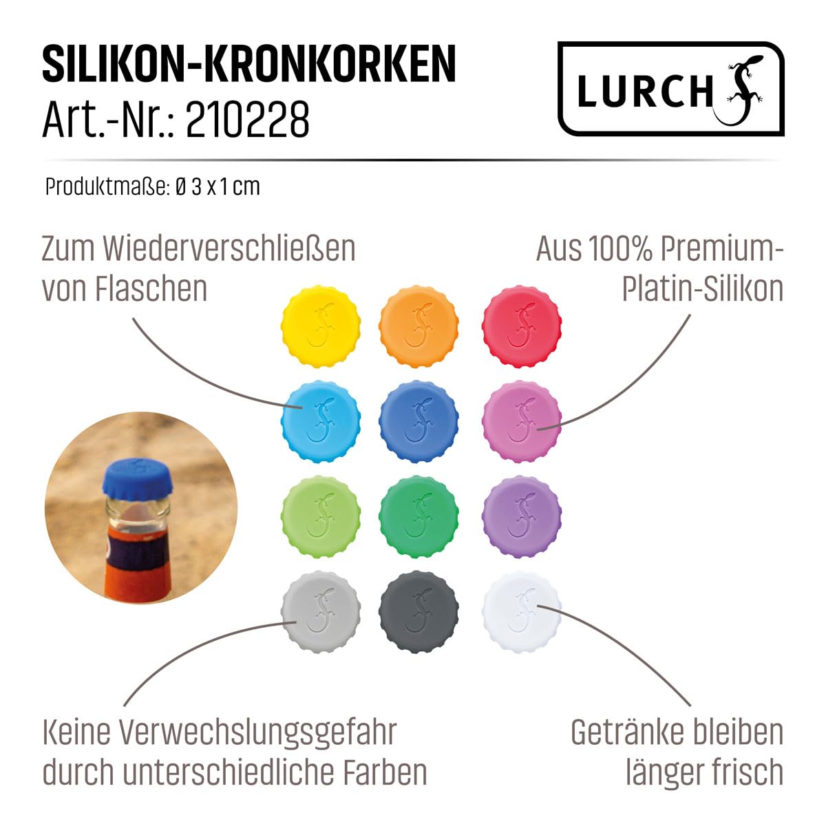 Sourcing Map Lot De 5 Bouchons De Trou En Silicone, Bouchons