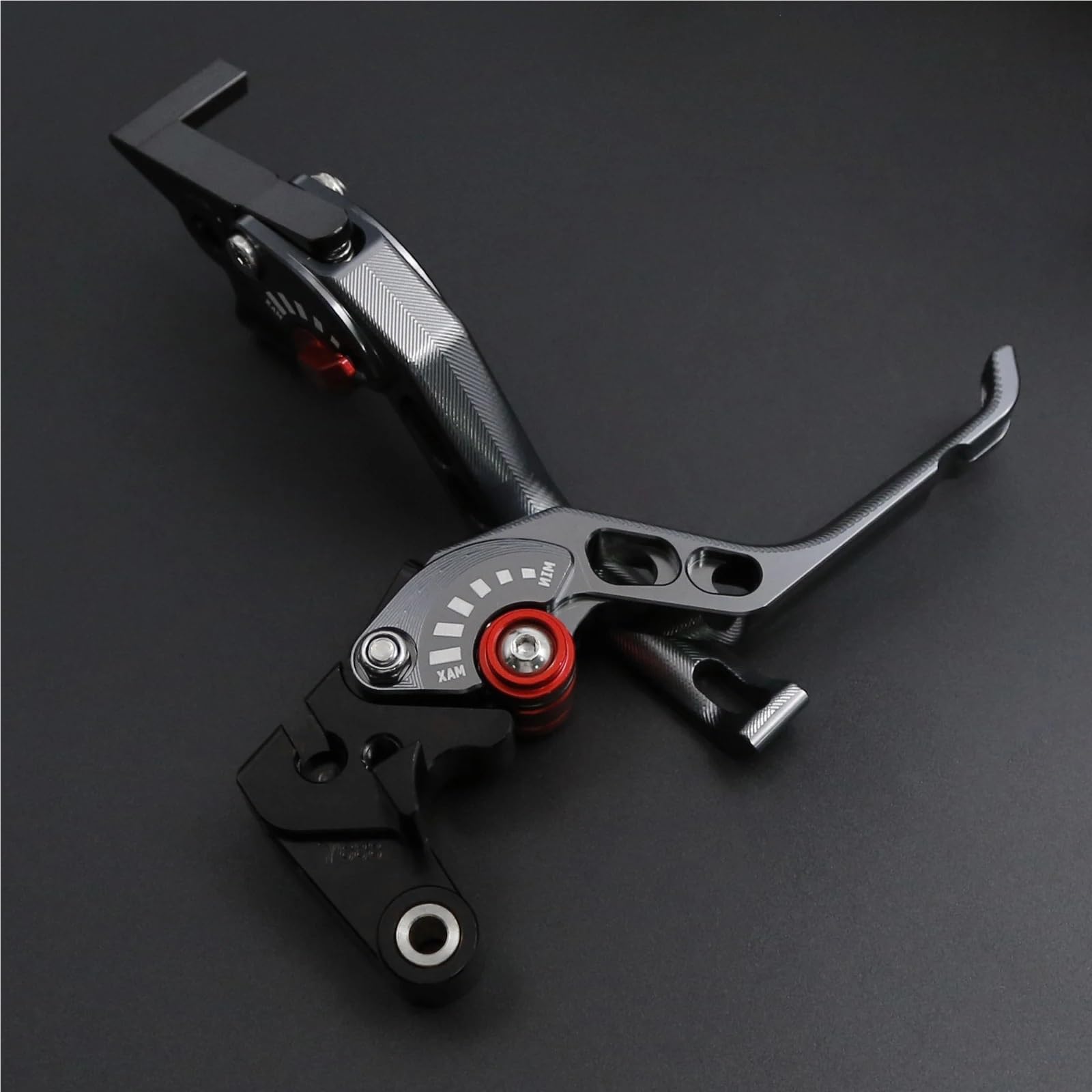 Fit FOR CFMOTO CF Moto XO-1 Papio 125 CF125 / Racer ABS Accessories 2 Finger CNC Adjustable Brake Clutch Lever(Black)