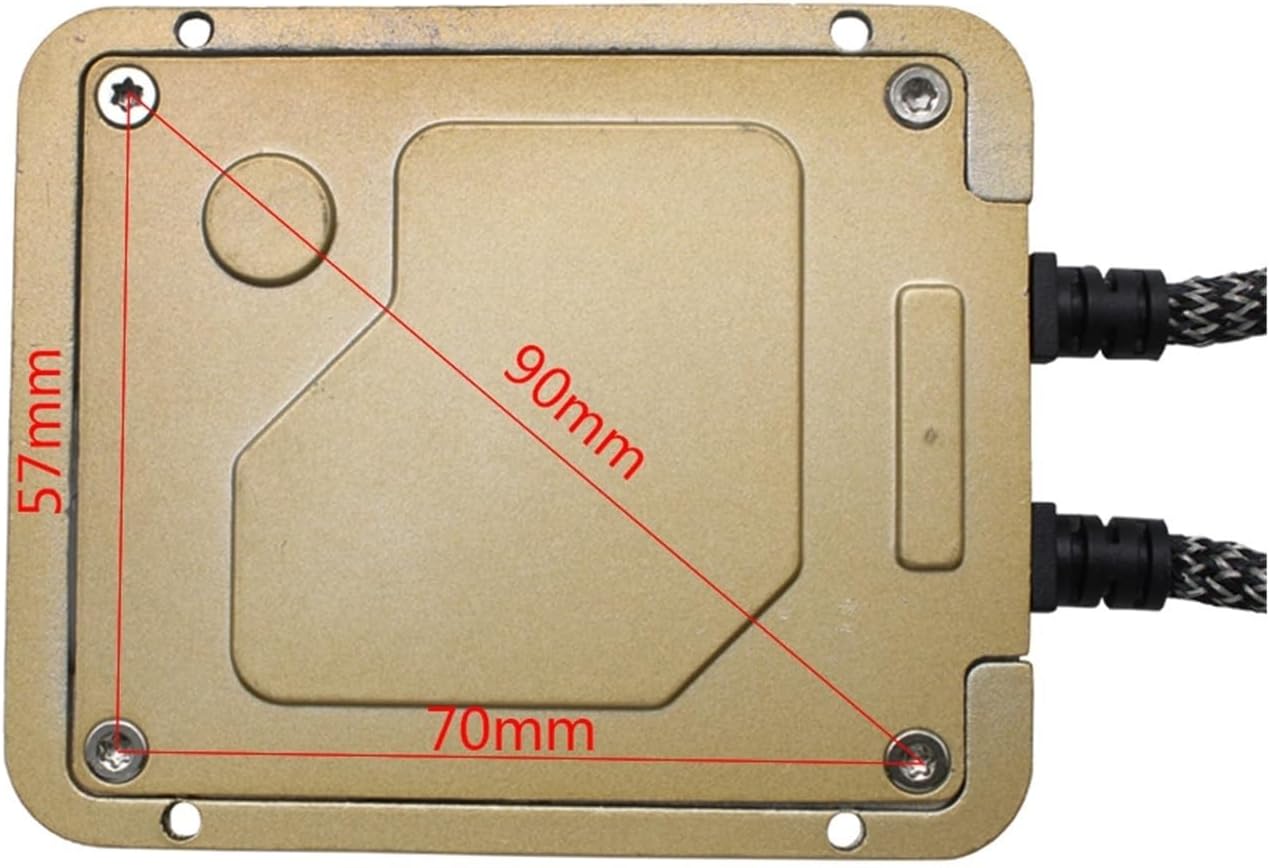 Hivernoi Automotive HID ballasts 12V 55w Head Lamp Fog for Bi for Xenon Projector Lens Ignition Block Fast Start for Ballast Car Light Reftrofit(2 Piece)