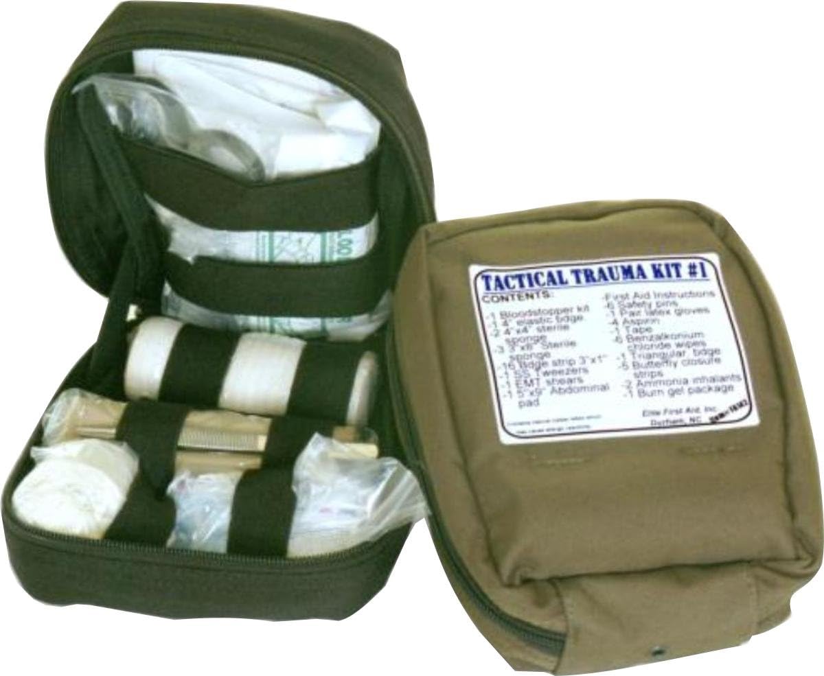 5ive Star Gear First Aid Trauma Kit, Olive Drab
