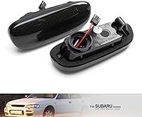 Vista 5 de NJSBYL Impreza - Lámparas LED de marcador lateral para Subaru Impreza L LS Outback RS 1993 1994 1995 1996 1997 1998 1999 2000 2001