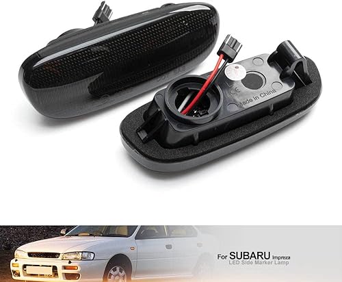 Miniatura 5 de NJSBYL Impreza - Lámparas LED de marcador lateral para Subaru Impreza L LS Outback RS 1993 1994 1995 1996 1997 1998 1999 2000 2001