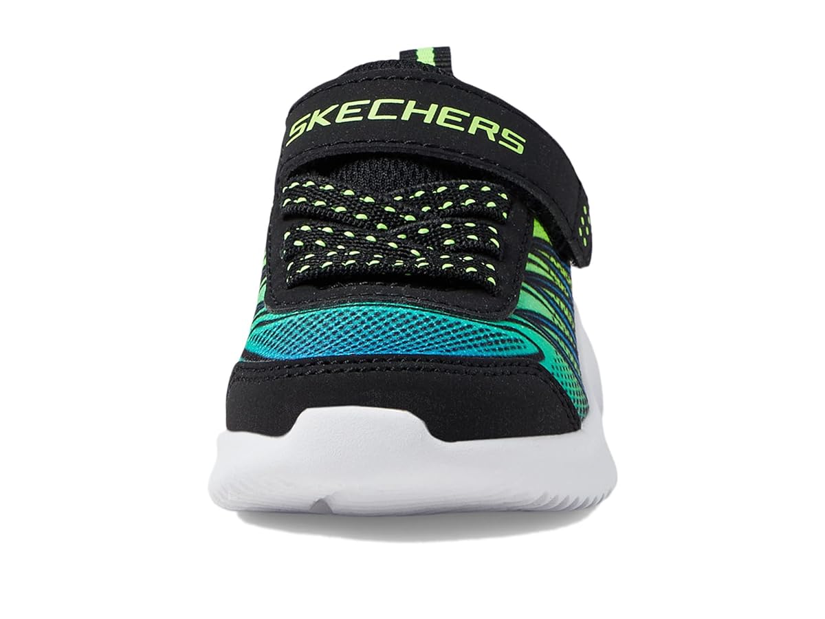 Amazon.com | Skechers Kids Bounder-ZATIC Sneaker, Black/Blue