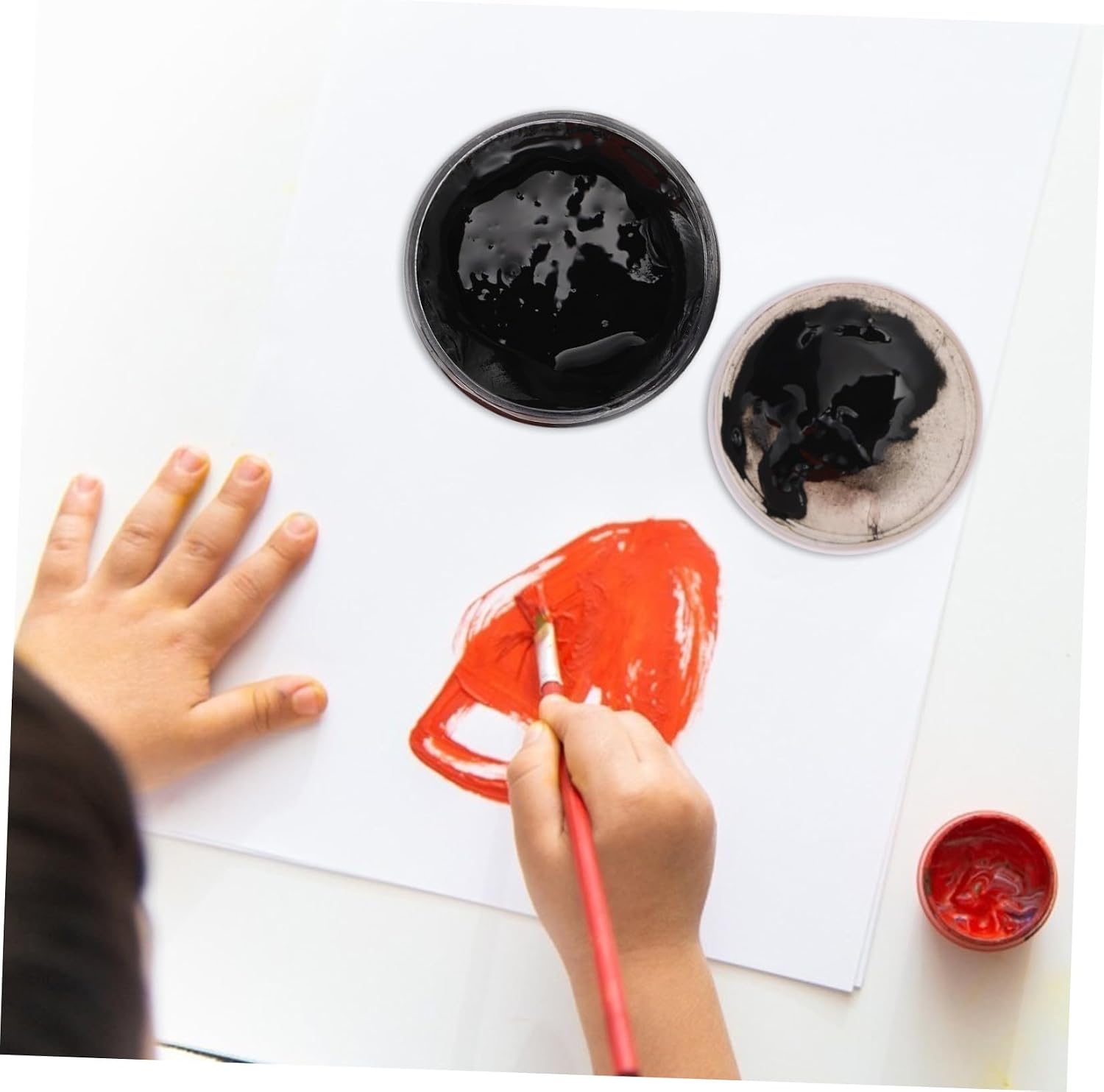 Baluue 300ml Water Based Printing Ink Pigment Powder for Paint, Portable and Lightweight Color Paste for DIY and Painting, Suitable for Students and Artists