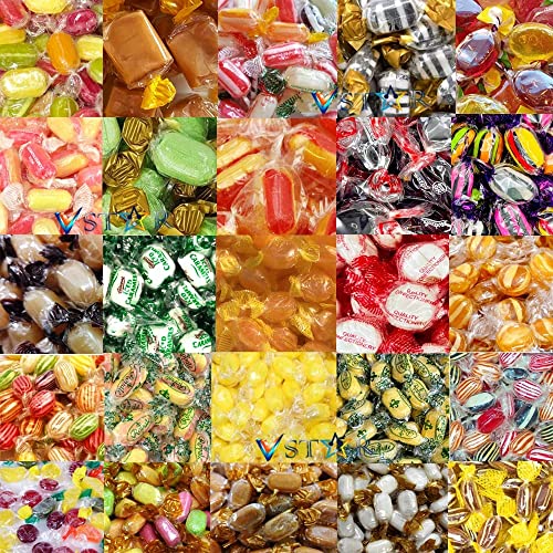 VSTAR Pick & Mix Sweets Retro Candy Sweets Assorted Wrapped Sweets - Random Mixed Wrapped Sweets (500g), 1.0 count