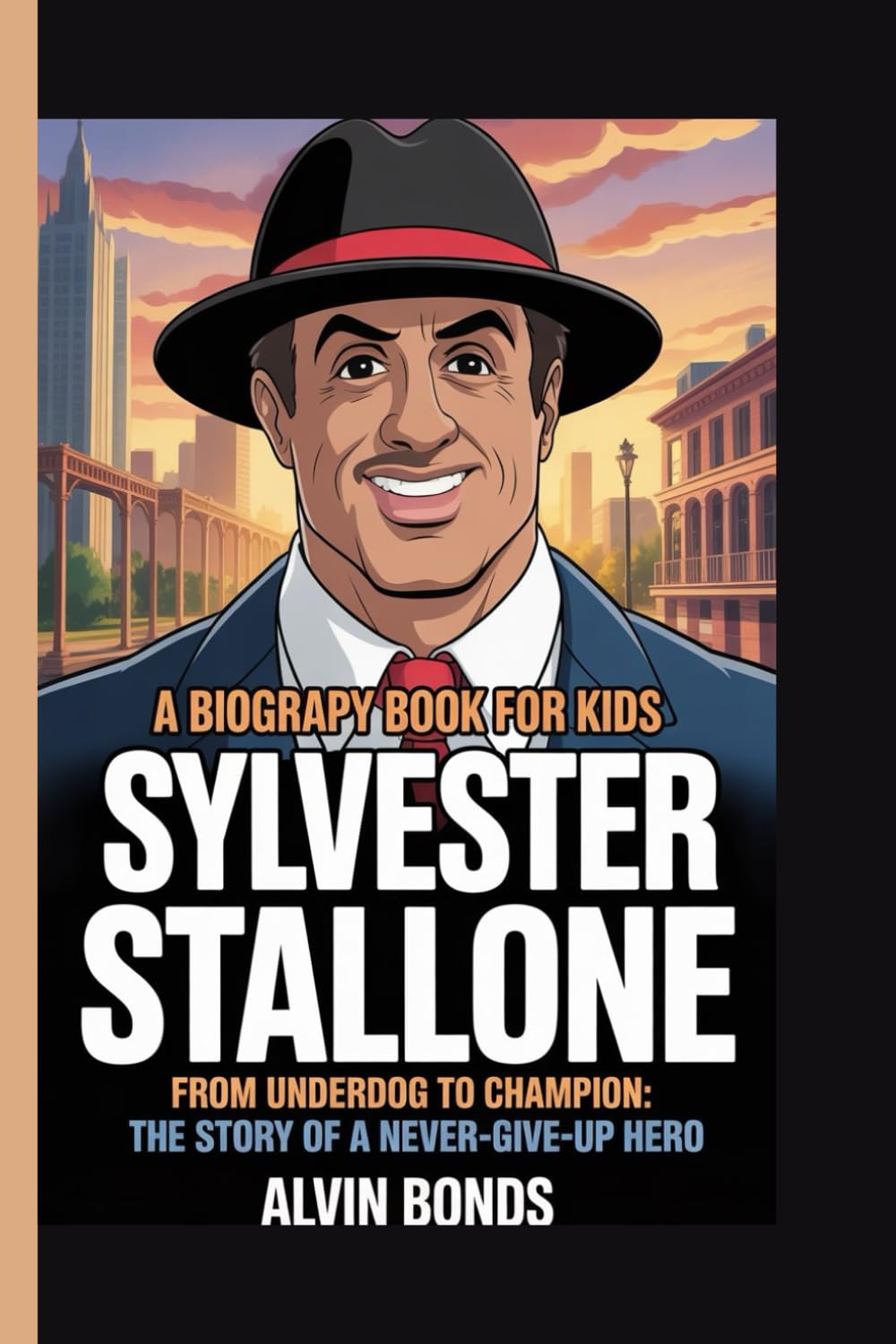 SYLVESTER STALLONE (A Biography Book For Kids): From Underdog to Champion: The Story of a Never-Give-Up Hero