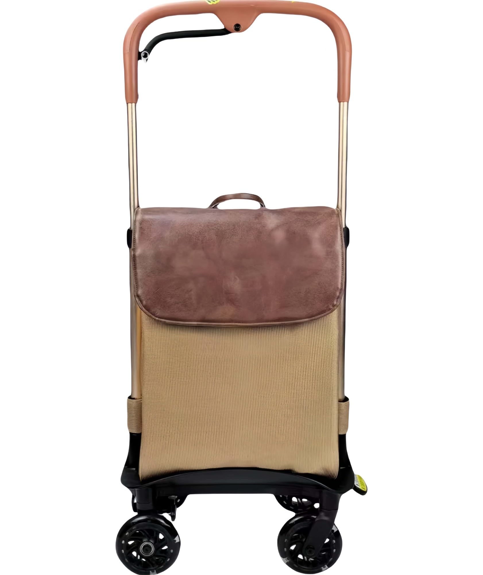 Yacoxe A Shoppingtrolley，Grocery Trolley，Folding Shopping Trolley Cart, Boot Cart With Wheel Nd Djustable Telescopic Luminium Handle, Collapsible Utility Trolley Box， For Shopping, Garden Nd Camping(A)