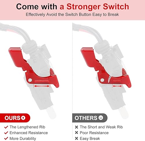 Miniatura 3 de Reemplazo mejorado del ensamblaje del gatillo para Dyson V10 SV12, piezas de repuesto del botón del interruptor de alimentación del vacío