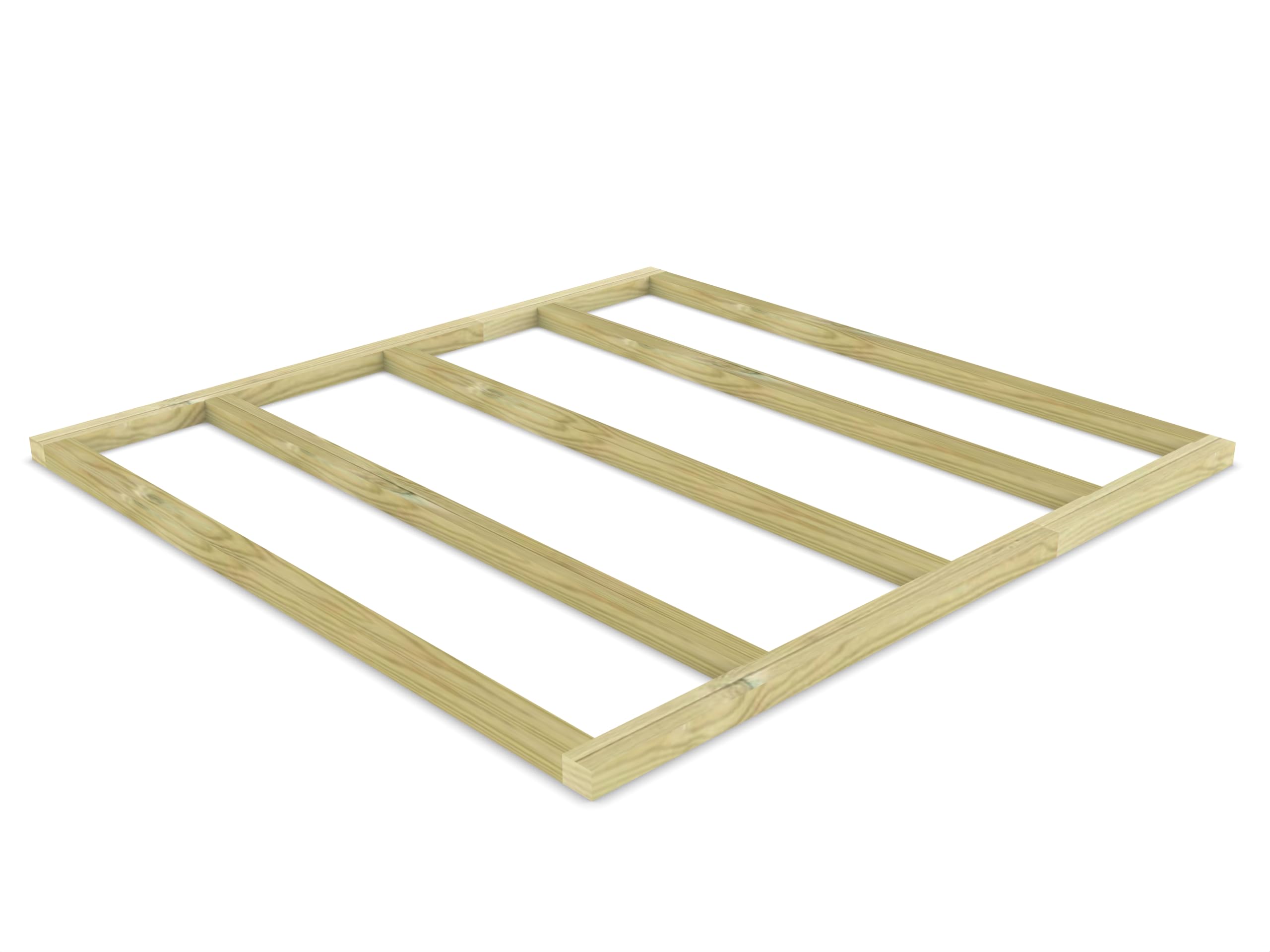 Arbor Garden Solutions Wooden shed bases 7x7 (W-212cm x D-206cm) (2x3 (38mm x 63mm))