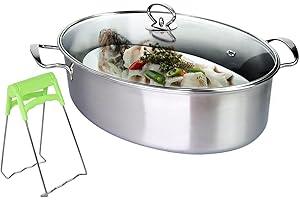 Stainless Steel Fish Steamer Cooker: The Perfect Steaming Companion for Fish and More