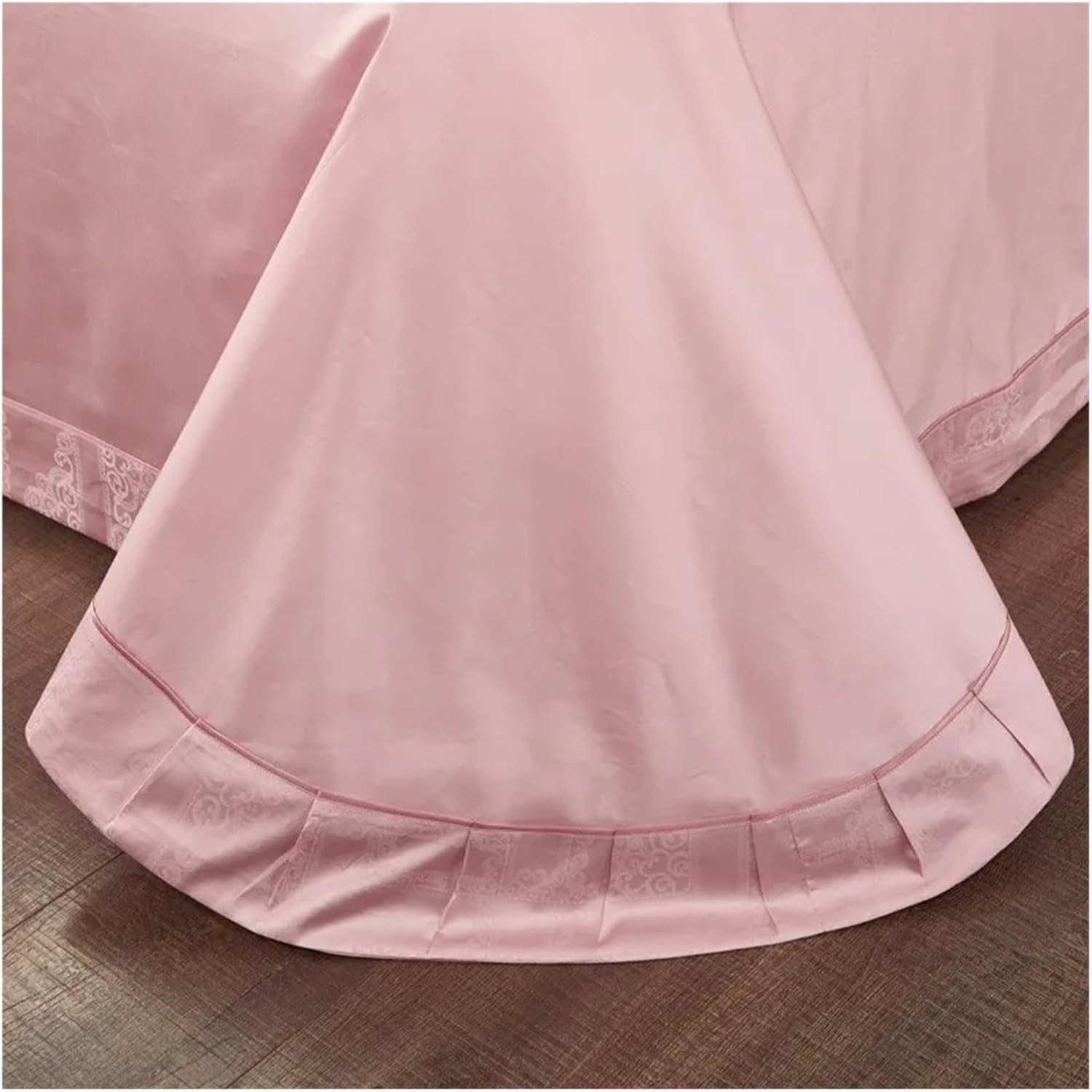 1200TC Egyptian Cotton Premium Luxury Bedding Set Soft Silky 4Pcs Super King Queen Size Duvet Cover Bed Sheet Set Pillowcases,Bed