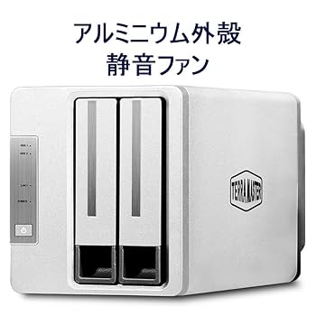 TerraMaster 2-Bay NAS F2-210 動作品　中古 TerraMaster F2-210 2-Bay NAS Media Server Personal Cloud