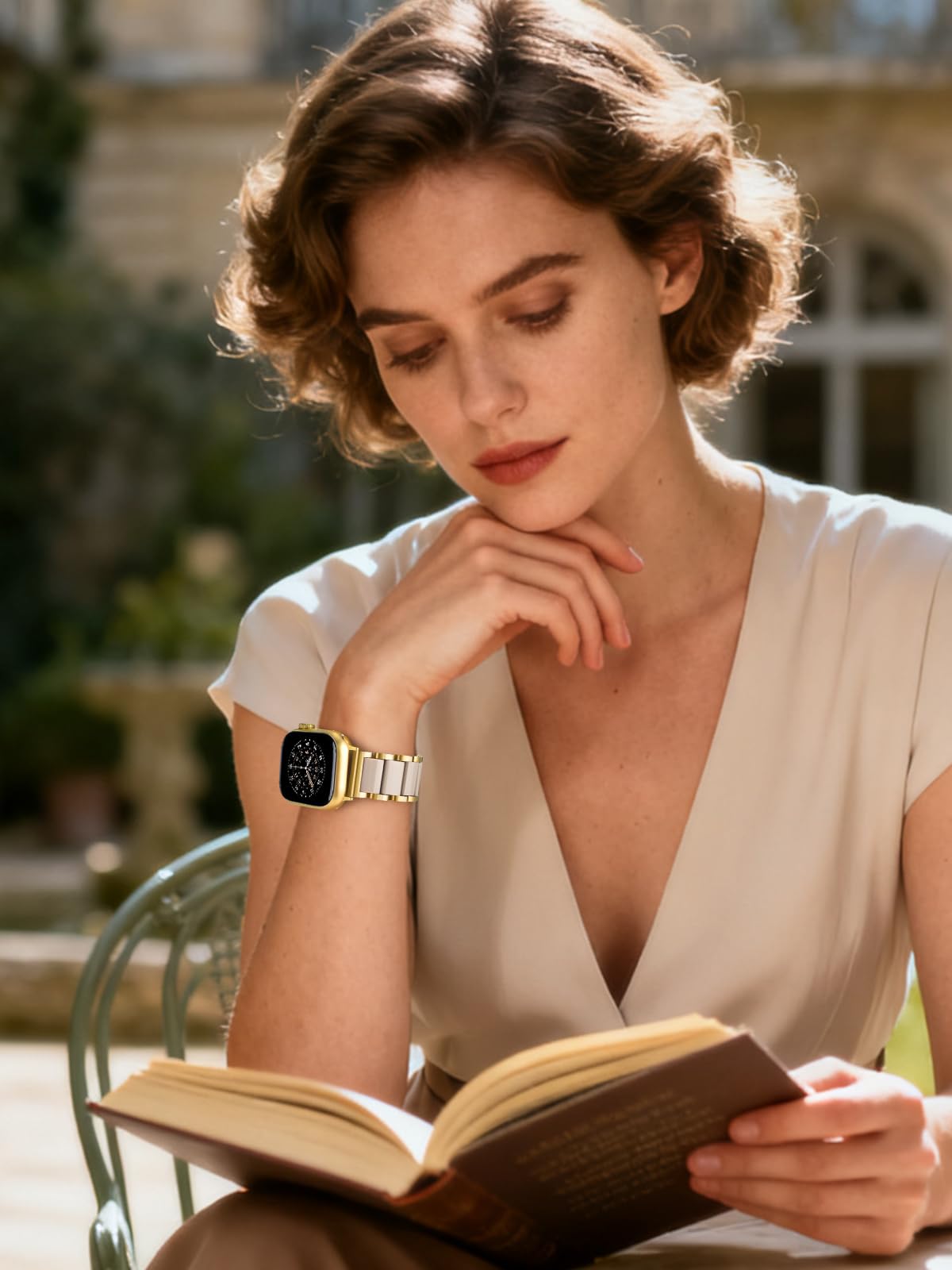 V.R.HOPE Bracelet de rechange pour Apple Watch pour femme 40 mm, 41 mm, 42
