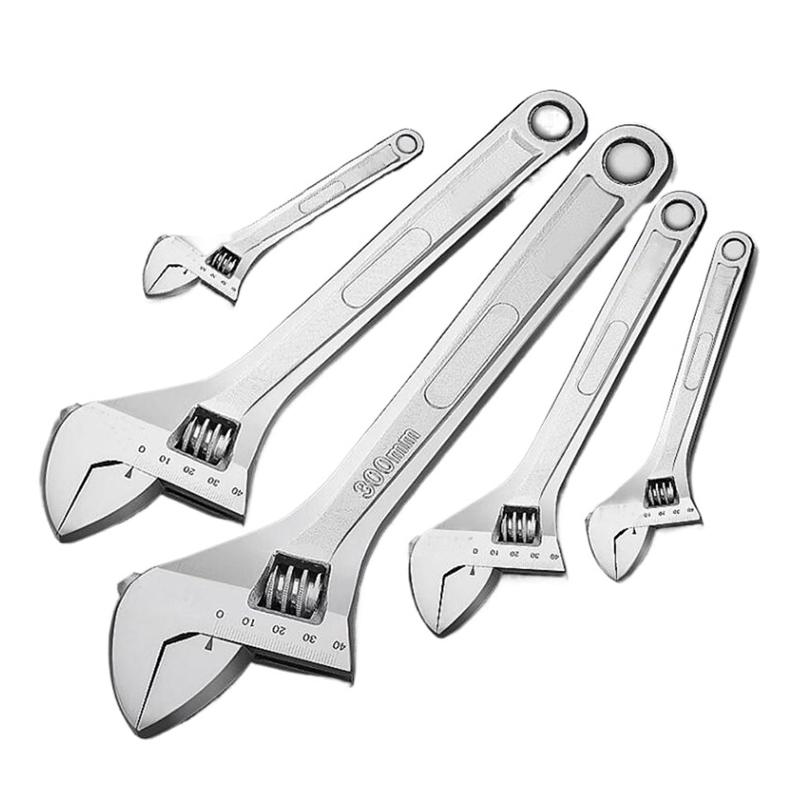 Klucz nastawny Mi ni Mały klucz nastawny Klucz Narzędzie 100mm 150mm 200mm 250mm 300mm 350mm 450mm 600mm (450mm 1szt.)