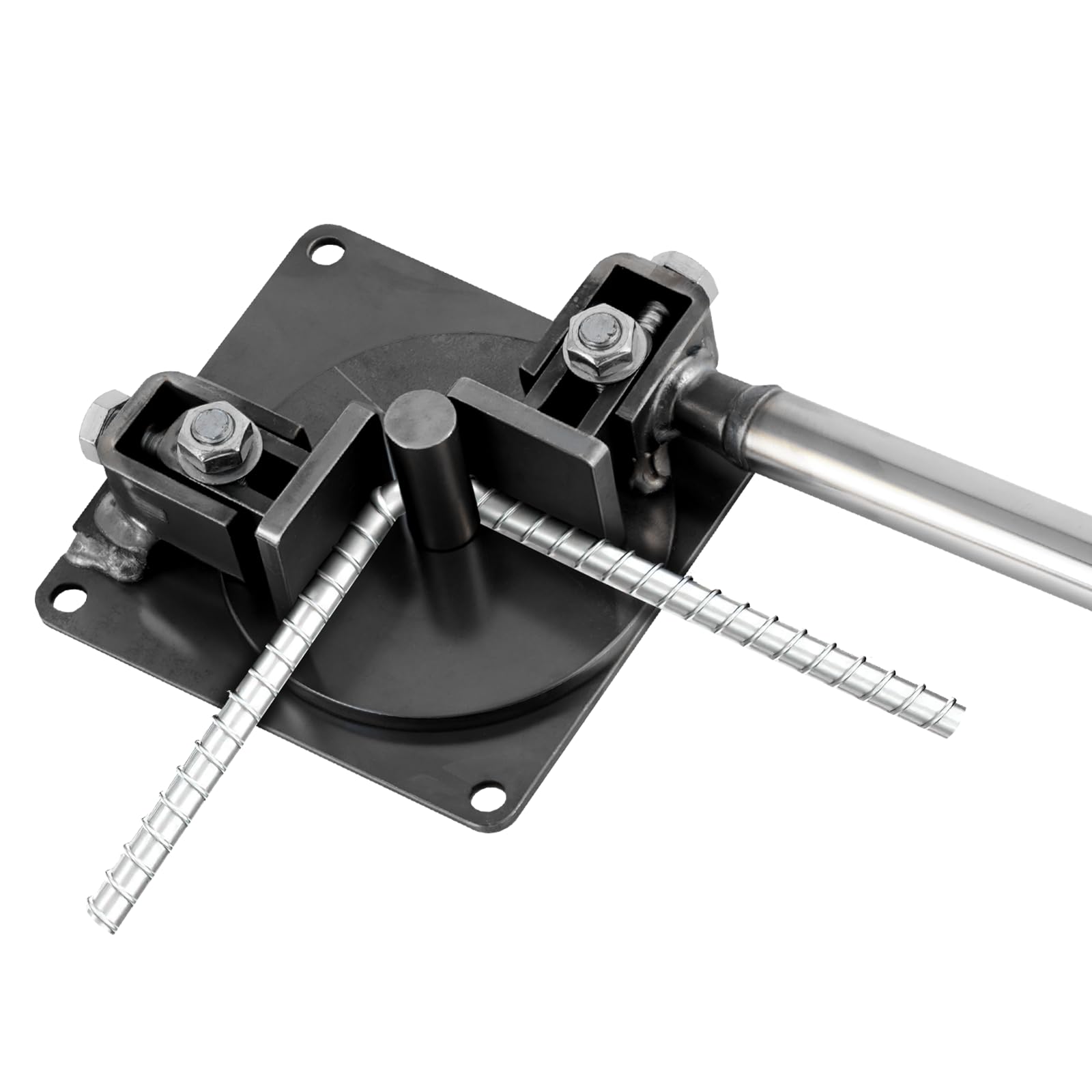 MXBAOHENG 1-14mm Rebar Bender Manual Rod Bender DIY Metal Hand Tools for Round Steel Reinforcing Steel