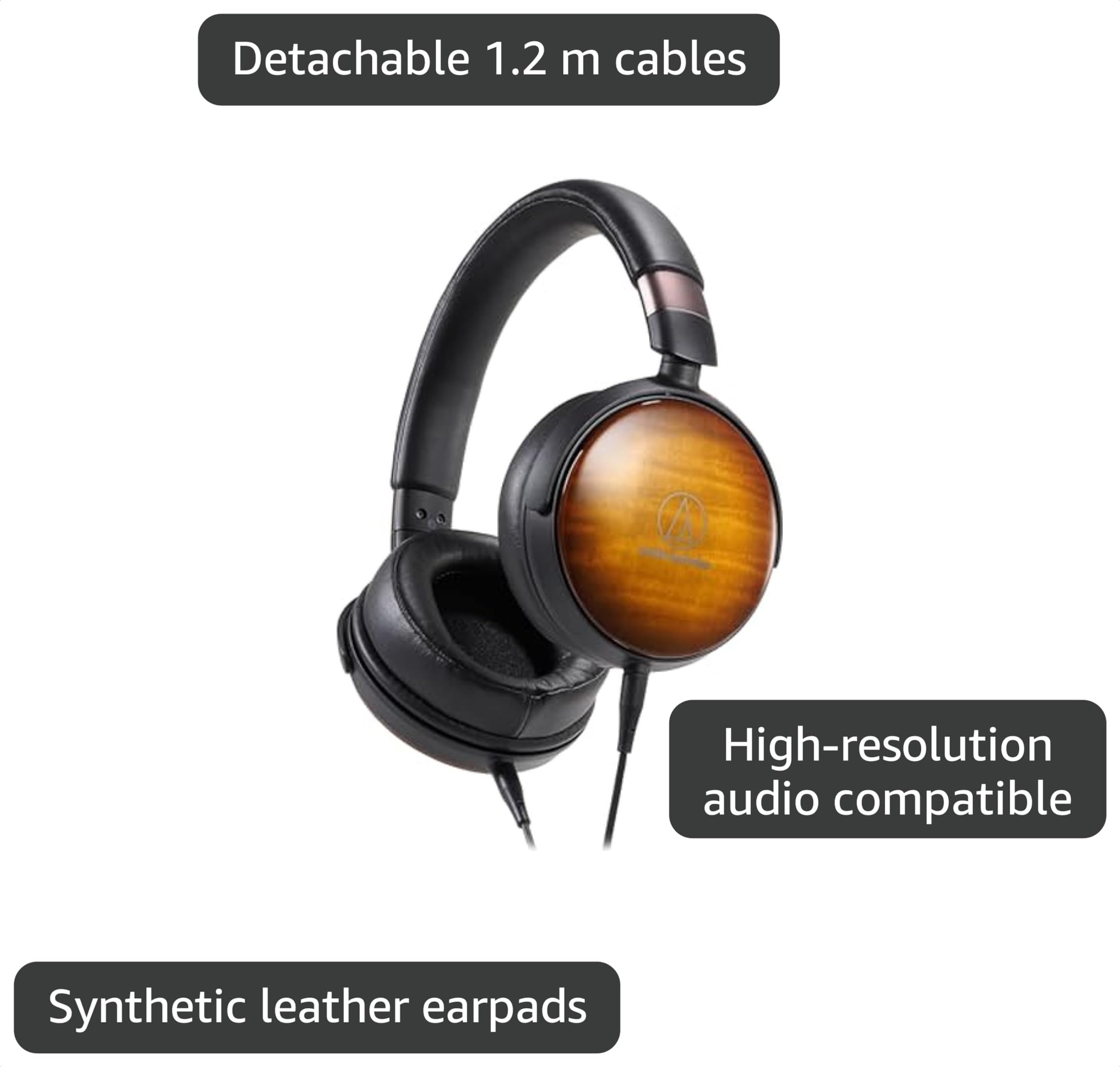 Amazon.com: Audio-Technica ATH-WP900 Over-Ear High-Resolution