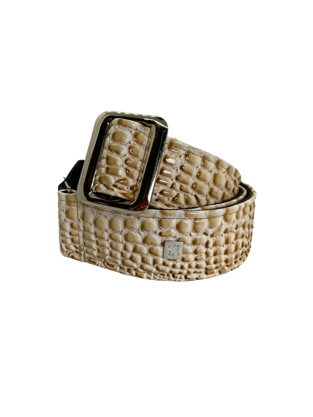 Sangle courroie Guitare/Basse GET'M GET'M - Aussie Gator Collection - Western Cream