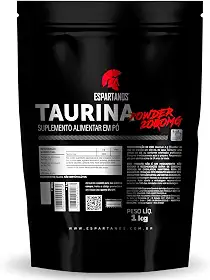 Taurina em Pó 100% Pura - Espartanos (1kg)