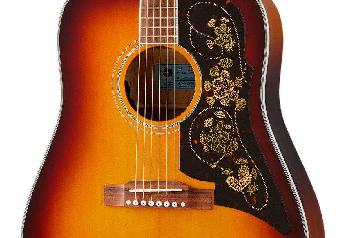 Epiphone Masterbilt Frontier ギグバッグ付き Epiphone USA Frontier Acoustic Guitar - Frontier Burst