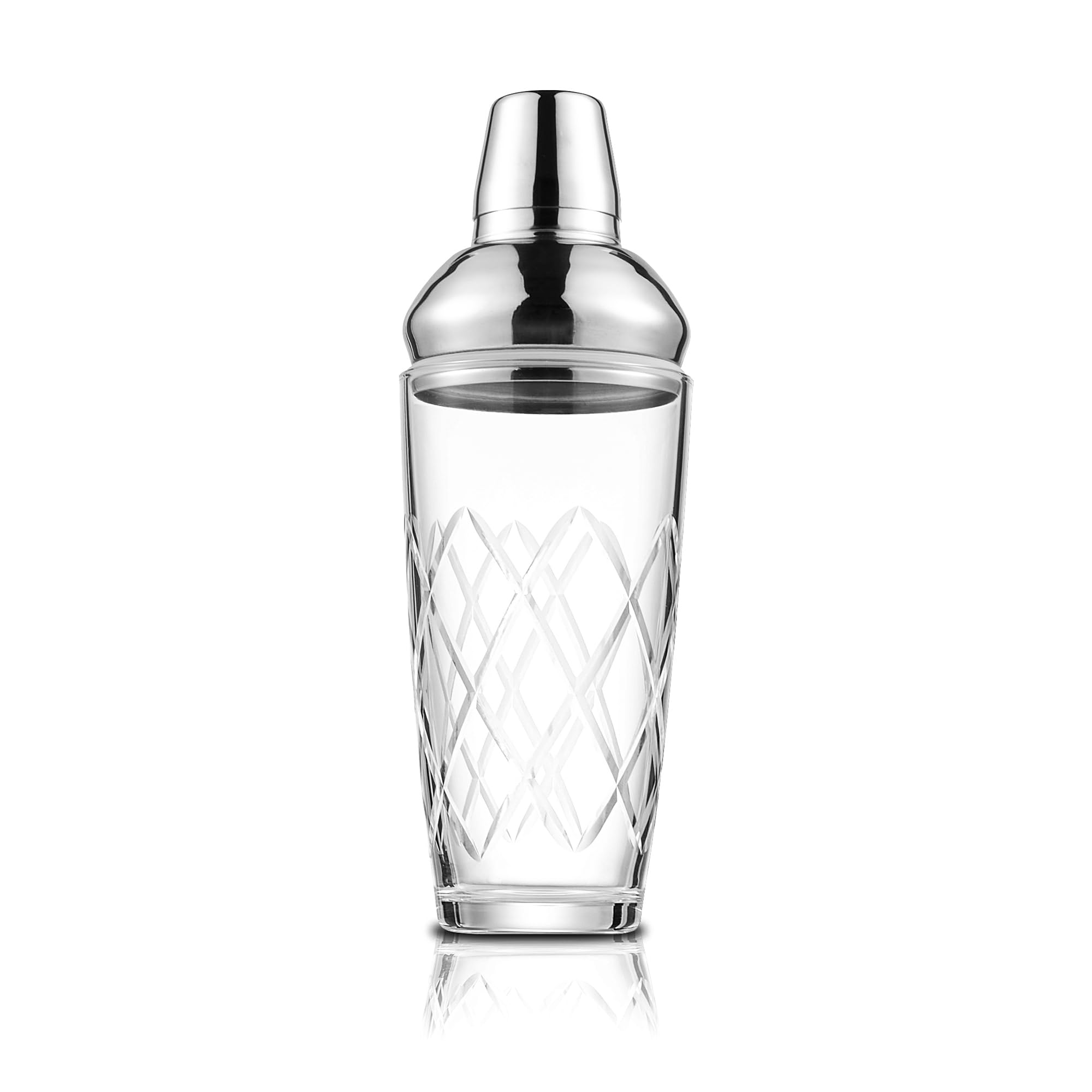 Fioance MAX Capacity Cocktail Shaker - Effortlessly Craft 22oz Cocktails in a Single Shake. Perfect for Entertaining at Parties, Celebrations, or Hosting Friends. Mix Once, Share with Many