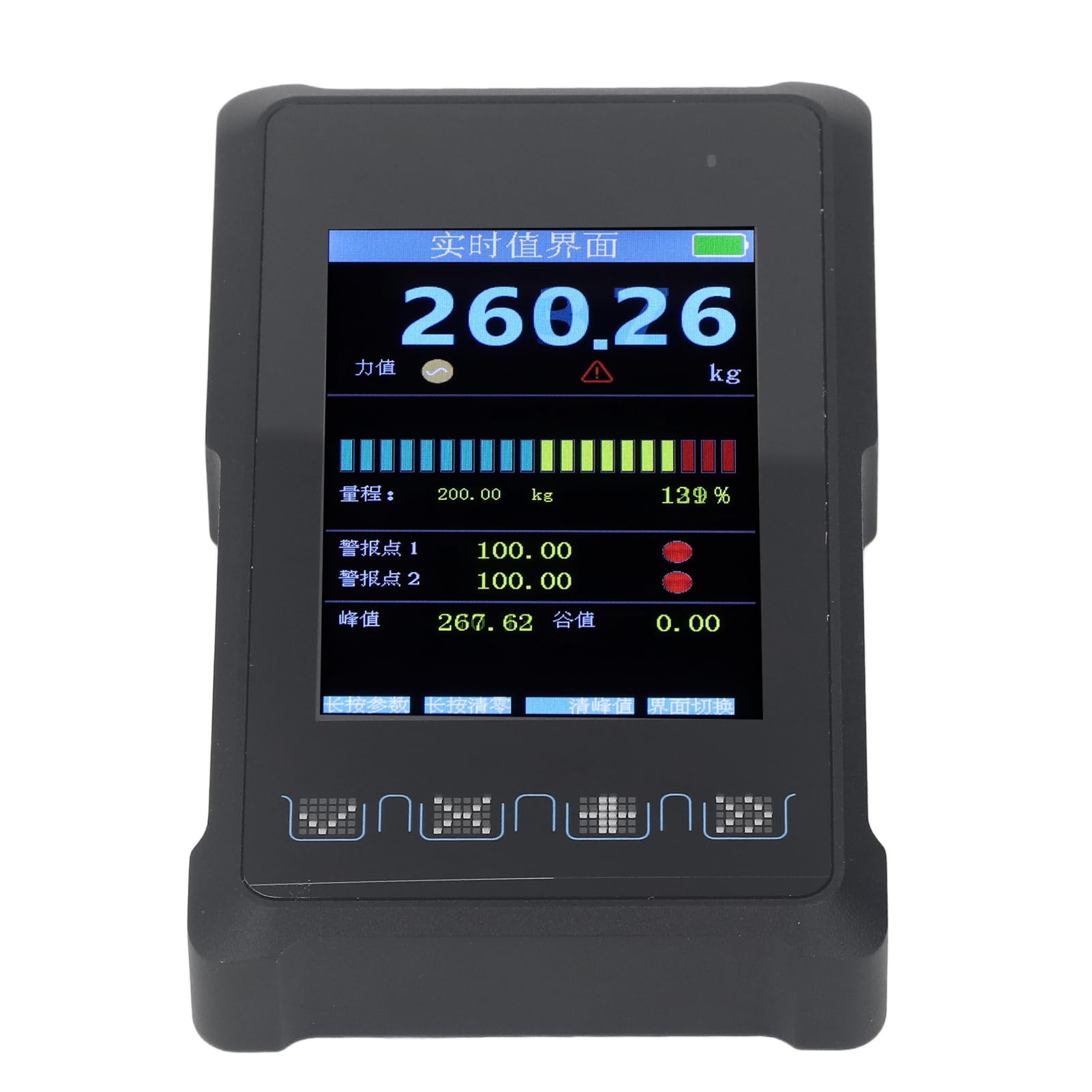 Electronic Digital Force Handheld Digital Force Gauge Digital Force Gauge Meter Handheld Digital Force Gauge Push and Pull Tester Meter Dynamometer