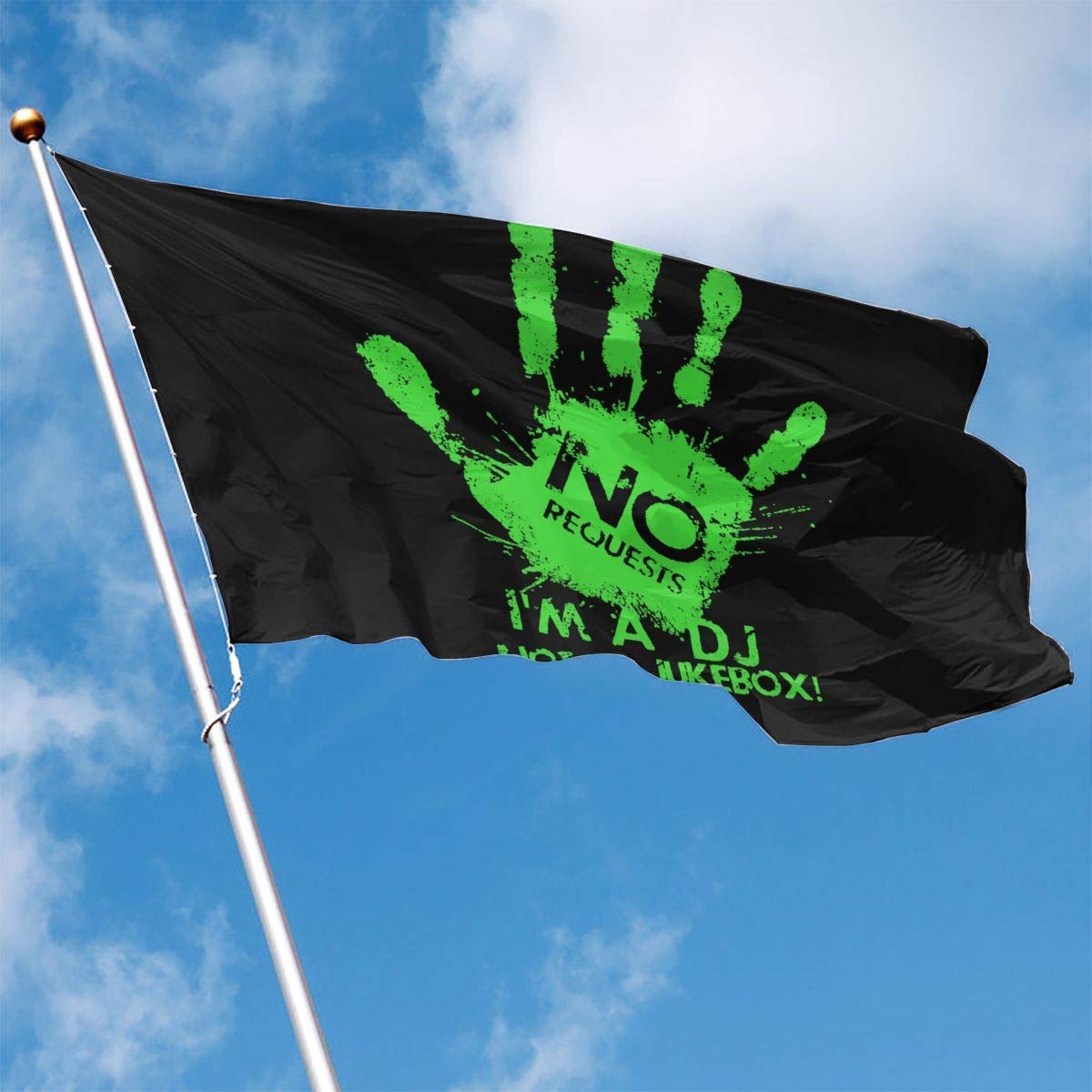 Gsixgoods Home Garden Flag I'm The Dj Polyester Flag Indoor/Outdoor Wall Banners Decorative Flag 3x5 FT