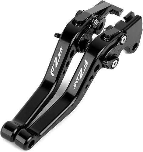 FIGULI Levers Handlebar Motorcycle Accessories Short Brake Clutch Levers Adjustable Brake Clutch Levers for Yamaha FZ25 2017 2018 2019 (Color All