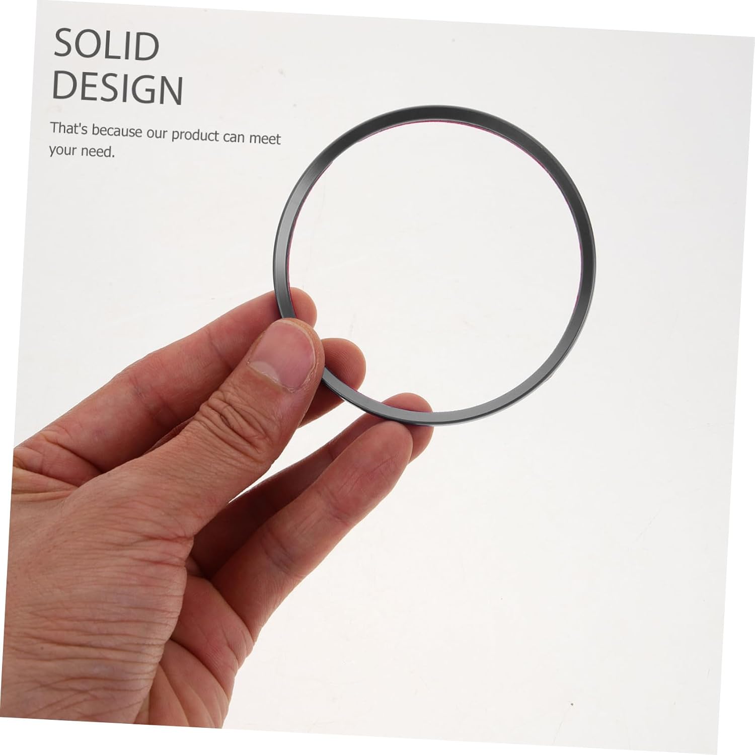 4pcs Car Wheel Ring Trim Ring Tire Replacement Fit for Specific Models Aluminum Alloy Design